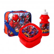 810077: Spiderman 3 Piece Lunch Set